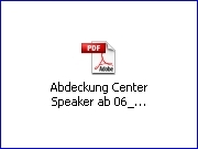 Arbeitsanleitung Abbau Center-Abdeckung